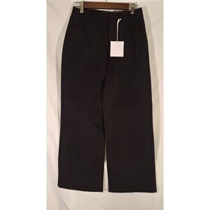 Pistola Sophia Wide Leg Pant Black Size‎ 26 NEW